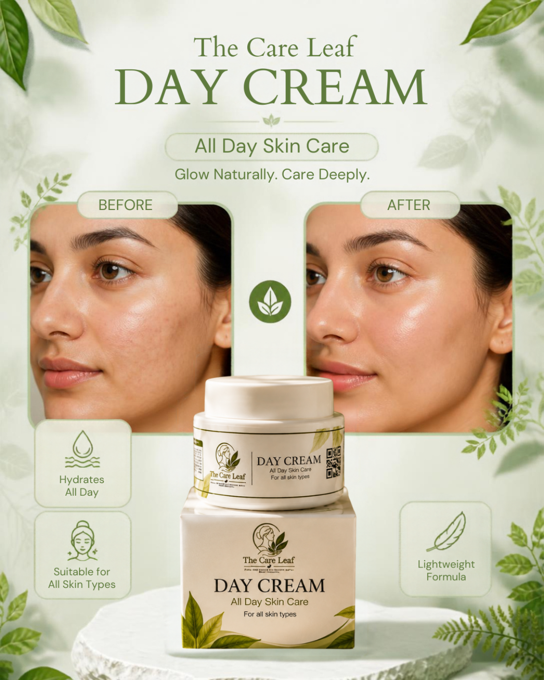 The Care Leaf Day Cream SPF 50
