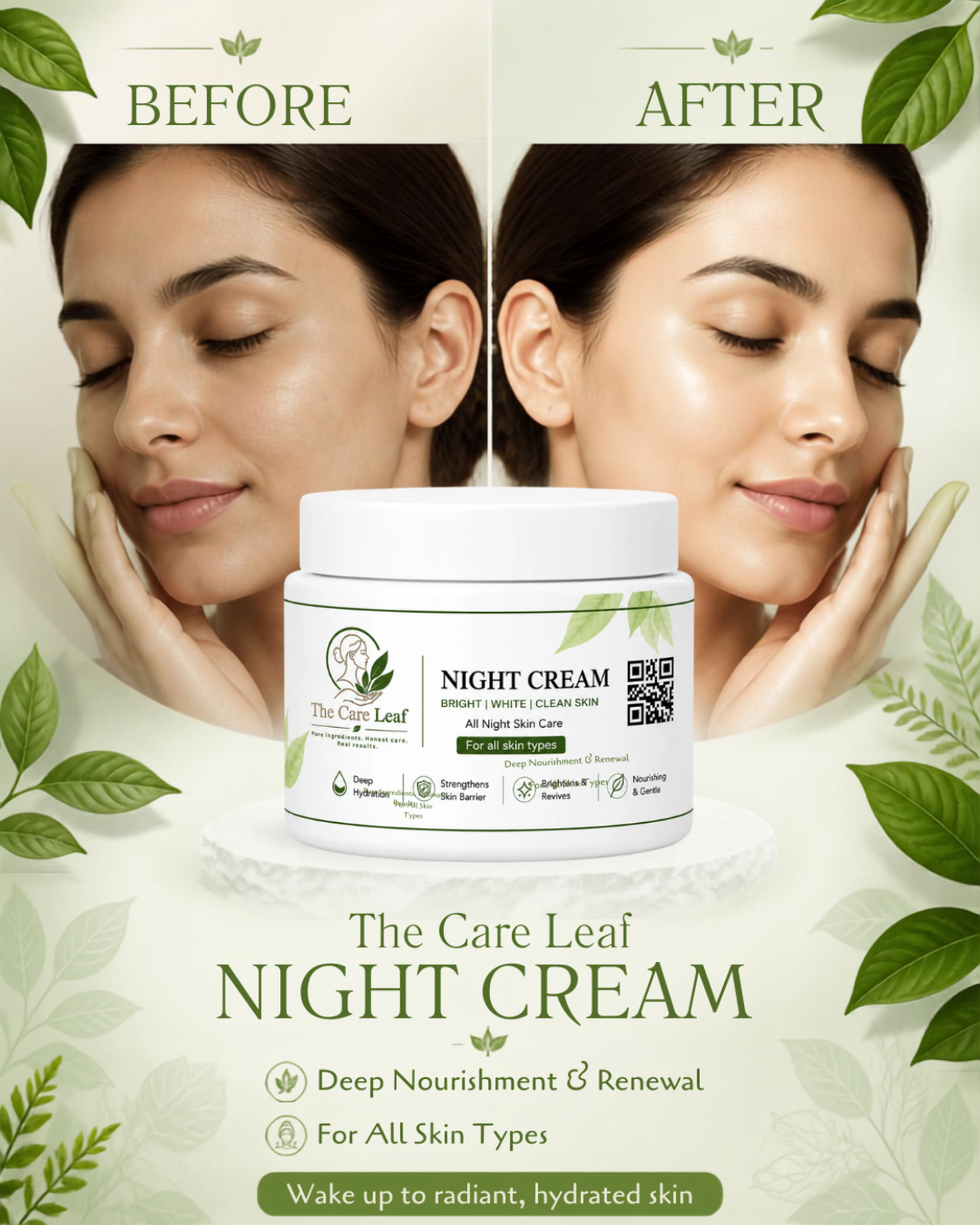 The Care Leaf Night Cream