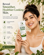 The Care Leaf Brightening Face Scrub