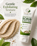 The Care Leaf Brightening Face Scrub