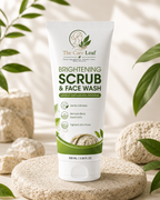 The Care Leaf Brightening Face Scrub