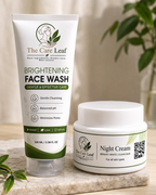 Care Leaf Night Repair Duo | Face Wash + Night Cream