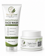 Care Leaf Night Repair Duo | Face Wash + Night Cream