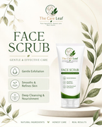 The Care Leaf Brightening Face Scrub
