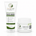 Care Leaf Night Repair Duo | Face Wash + Night Cream